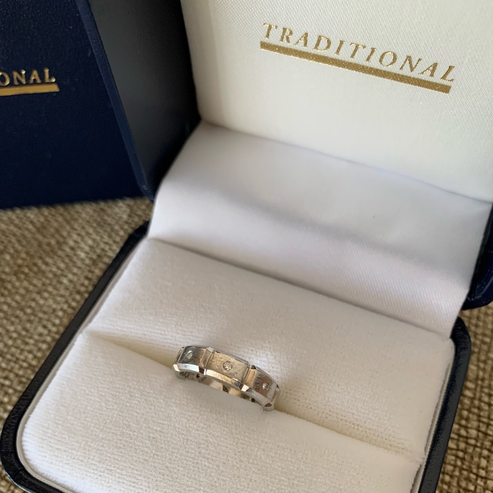JEFF COOPER PLATINUM DIAMOND ETERNITY BAND